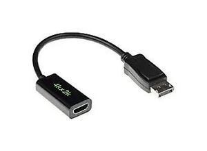 8716065246018 - 15 cm Konvertierungskabel DisplayPort Stecker zu HDMI A Buchse AK3994