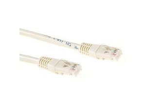 8716065318180 - Elfenbein 30 M U UTP Cat6 Patchkabel mit RJ45-Steckern