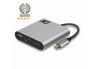 8716065437492 - USB-C-zu-HDMI-Adapterr mit PD-Passthrough 60W 4K USB-A