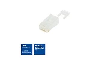 8716065490589 - Modularer RJ-45-Anschluss Cat6 10x