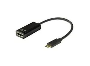 8716065491104 - Adapter - usb-c auf hdmi - 4K @ 60 Hz - 015 m - black - ACT