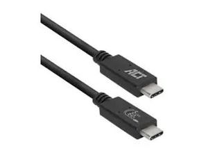 8716065501889 - USB-C-Kabel AC7401 Schwarz 1 m