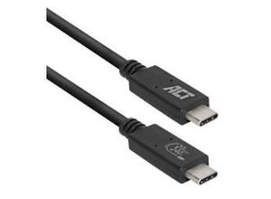 8716065501957 - USB-C-Kabel AC7431 Schwarz 1 m