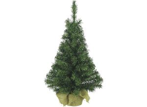 8716128805473 - Weitere - Mini Weihnachtsbaum im Jute Sack 75 cm Christbaum künstlicher Dekobaum