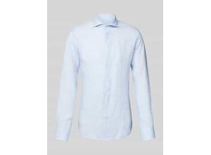 8716172324128 - Slim Fit Leinenhemd mit Haifischkragen 8716172324128 - Slim Fit Leinenhemd mit Haifischkragen