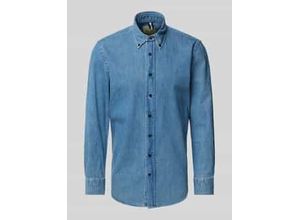 8716172329369 - Regular Fit Jeanshemd mit Button-Down-Kragen