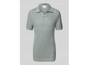 8716172342511 - Slim Fit Poloshirt mit V-Ausschnitt