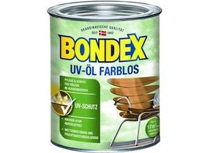 8716242812661 - Ppg-bondex - Bondex Farblos UV-Öl Universal Holzöl für Nadelholz Hartholz 750 ml