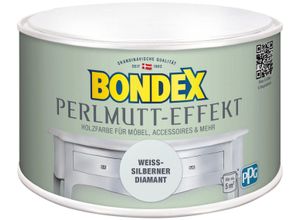 8716242934752 - Holzfarbe Perlmutt-Effekt 500 ml weißer diamant Möbelfarbe Innenfarbe - Bondex