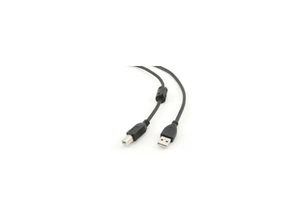 8716309052153 - Professional series - USB-Kabel - usb Type b (m) bis usb (m) - USB20 - 45m - geformt - Schwarz (CCF-USB2-AMBM-15) (CCF-USB2-AMBM-15) - Gembird