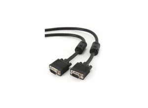 8716309074216 - Premium vga HD15M HD15M dual-shielded w 2ferrite core 15M cable black color (CC-PPVGA-15M-B) - Gembird