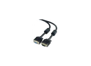 8716309075886 - cablexpert Gembird Cablexpert Premium - VGA-Verlngerungskabel - HD-15 (W) bis HD-15 (M) - 3 m - geformt Daumenschrauben - Schwarz (CC-PPVGAX-10-B)