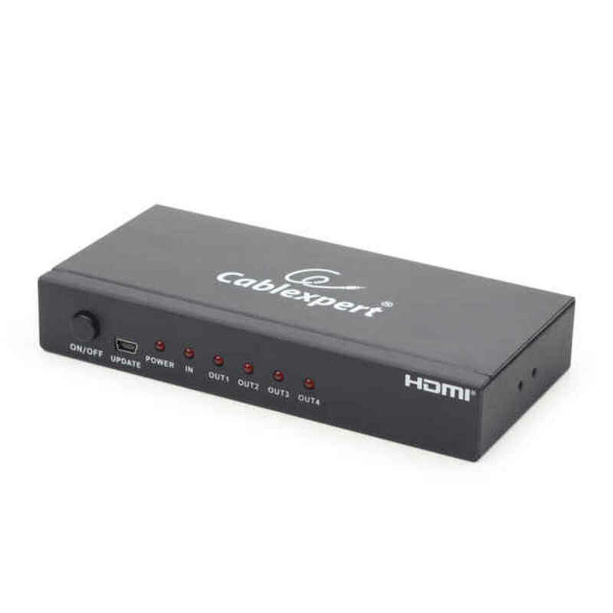 8716309085892 - Splitter GEMBIRD DSP-4PH4-02 Schwarz 8716309085892 - Splitter GEMBIRD DSP-4PH4-02 Schwarz