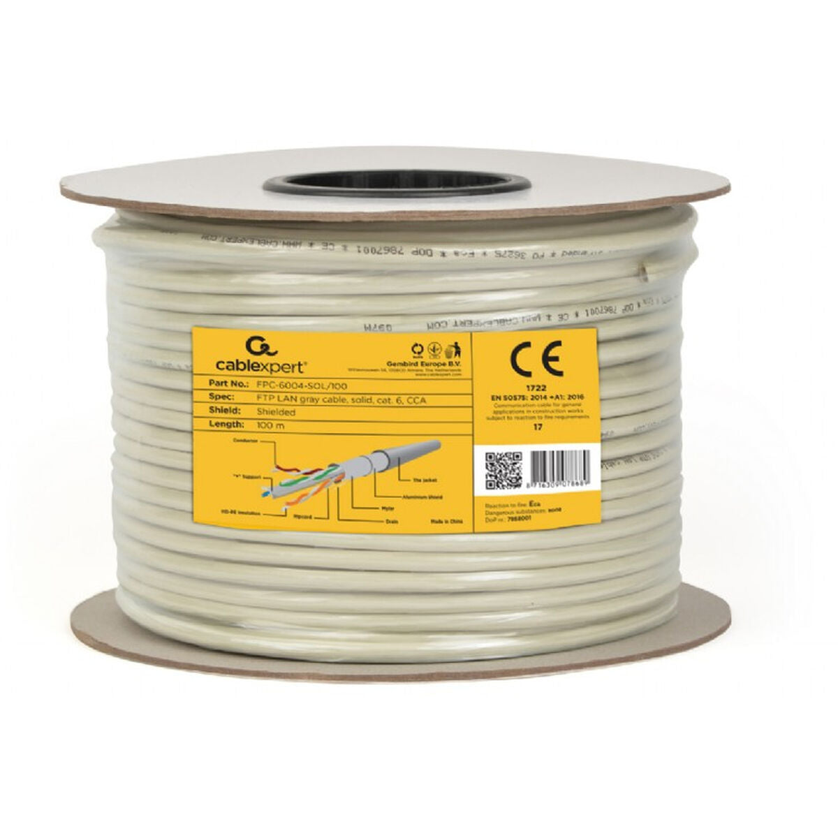 8716309088053 - Kabel Ethernet LAN GEMBIRD 100 m 8716309088053 - Kabel Ethernet LAN GEMBIRD 100 m