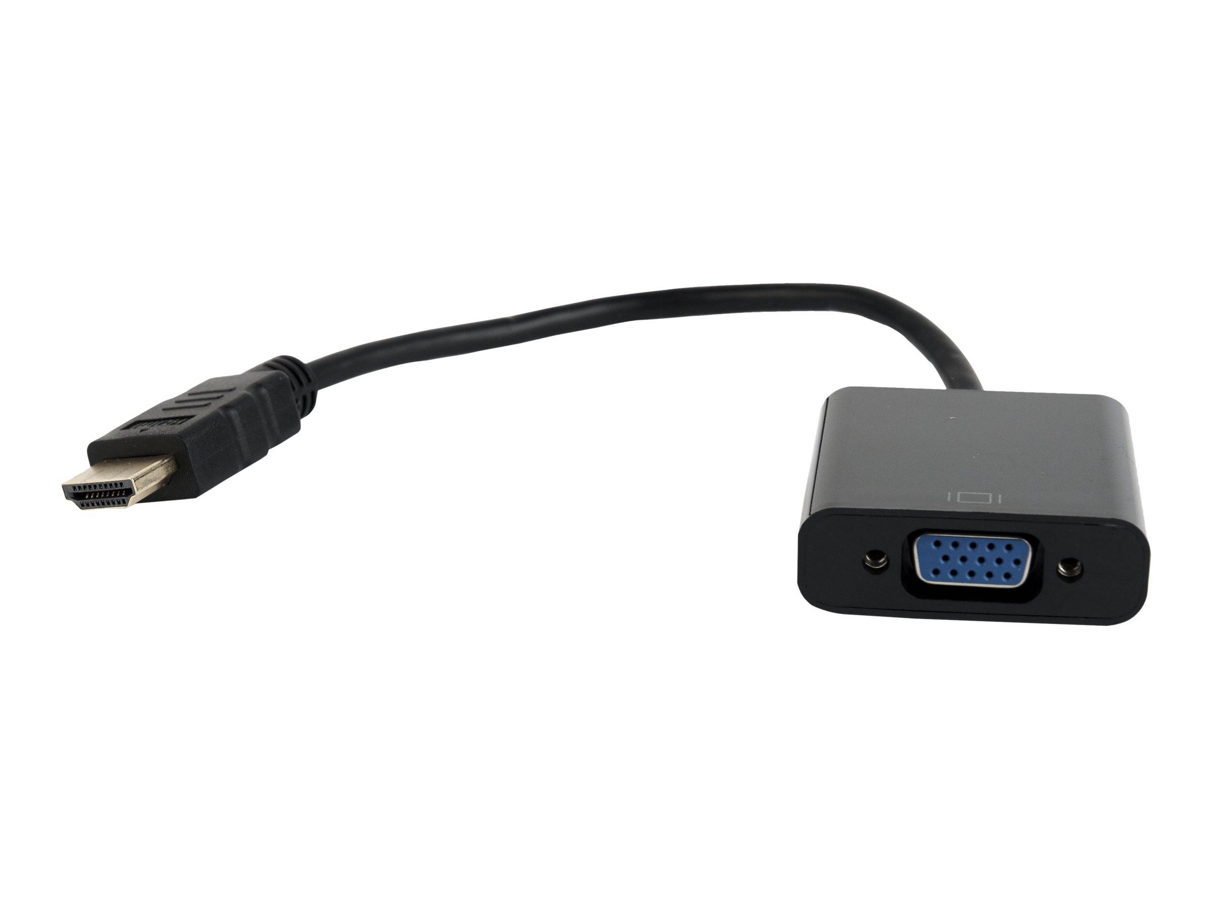 8716309090384 - gembird Adapter HDMI -> VGA Audio Single-Port schwarz