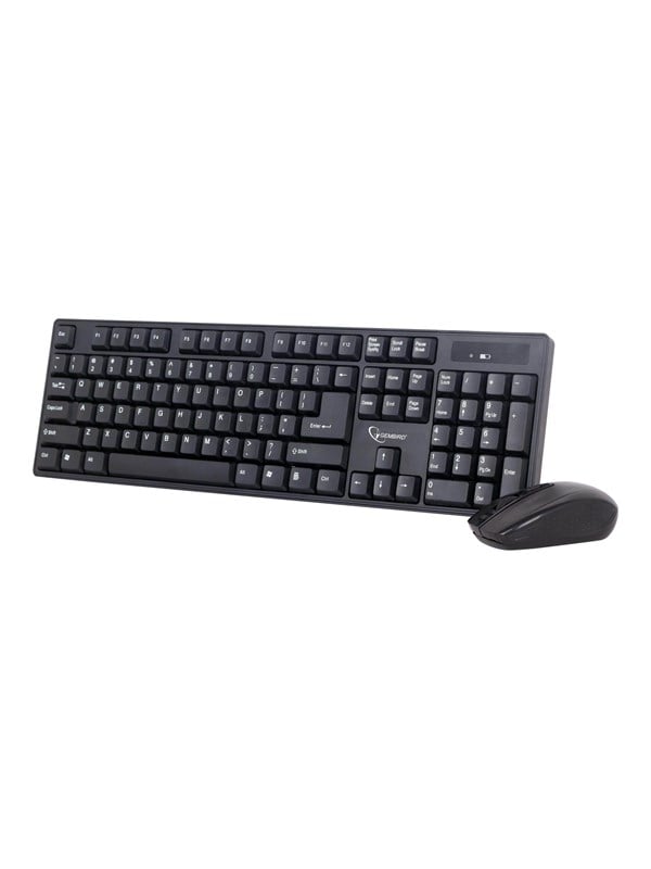 8716309091534 - KBS-W-01 - keyboard and mouse set - US - black - Tastatur & Maus Set - Englisch - US - Schwarz