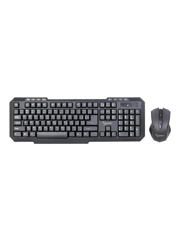 8716309091541 - KBS-WM-02 - keyboard and mouse set - US - black - Tastatur & Maus Set - Englisch - US - Schwarz