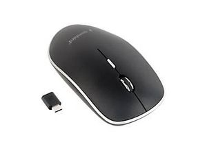 8716309119061 - Silent wireless optical mouse - USB-C receivcer - Maus (Schwarz)