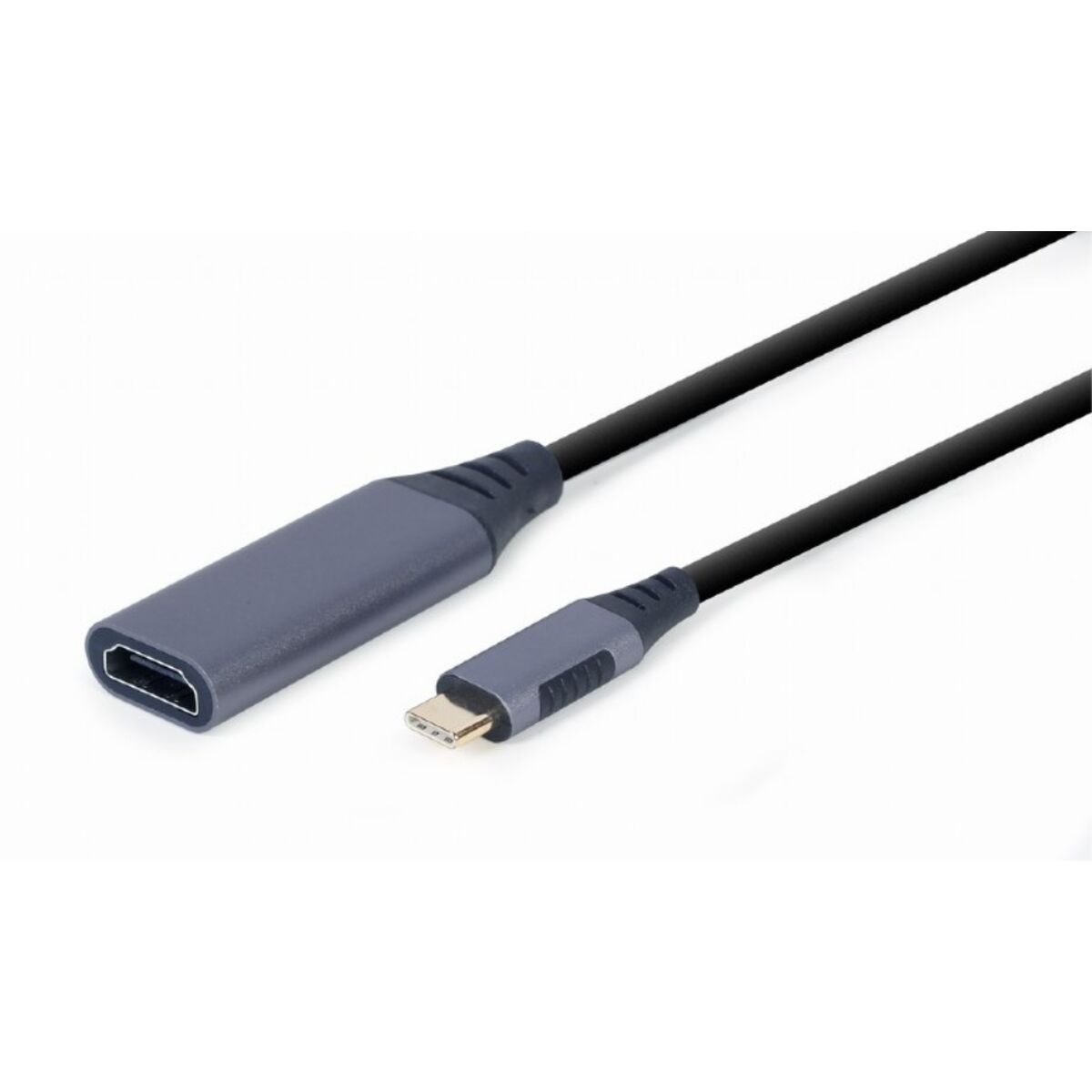 8716309121354 - USB-C-zu-HDMI-Adapter GEMBIRD A-USB3C-HDMI-01 Grau 8716309121354 - USB-C-zu-HDMI-Adapter GEMBIRD A-USB3C-HDMI-01 Grau