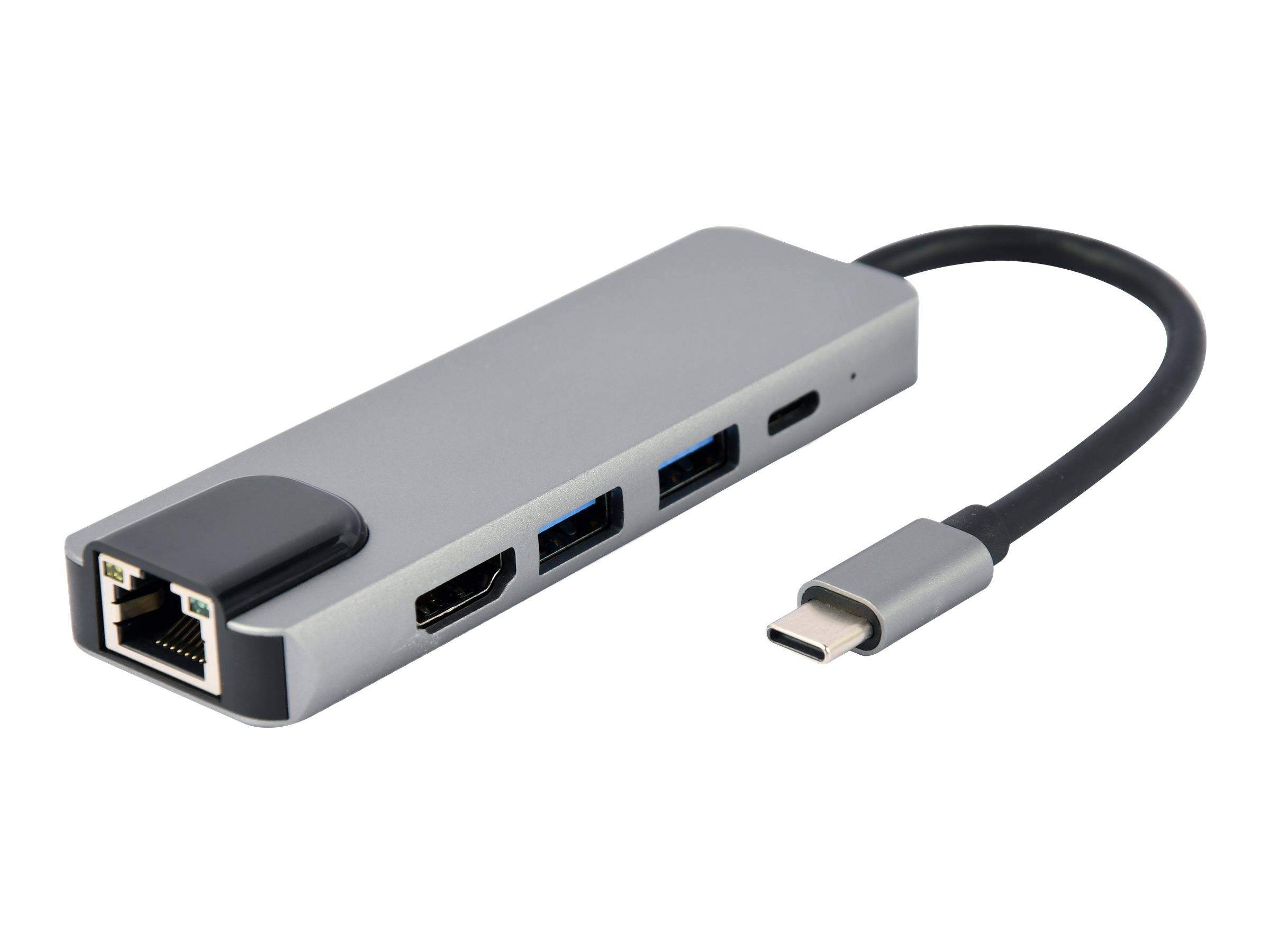 8716309124270 - Cablexpert A-CM-COMBO5-04 - docking station - USB-C 31 - HDMI - GigE