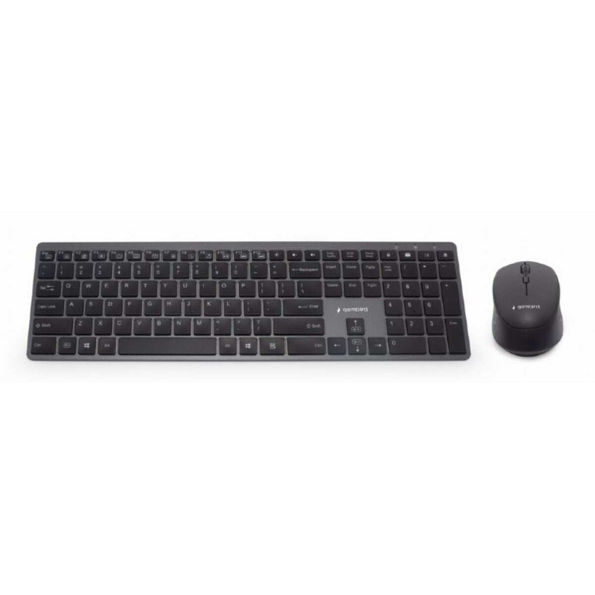 8716309125031 - Tastatur GEMBIRD KBS-ECLIPSE-M500-ES Schwarz Qwerty Spanisch