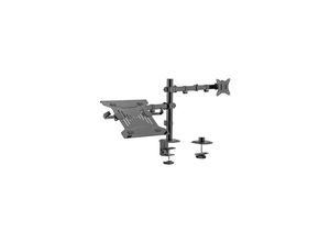 8716309126083 - MA-DA-03 - mounting kit - for monitor   notebook - fine texture black 18 kg Up to 32 (monitor)   up to 156 (notebook) 100 x 100 mm