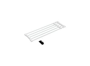 8716382202667 - Teleskoptrockner 5 Sprossen 75   120 cm Ohne Befestigung Badezimmer Einfache Montage Ankleidezimmer - Telescopic Storage Rack H-J-NST75 - Weiß