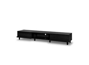 8716382206405 - TV-Möbel TV-Schrank TV-Bank TV-Halterung für bis zu 65-Zoll-Bildschirme 3 Regale Kabelauslass Schlafzimmer Wohnzimmer - tv Cabinet BAB-180A