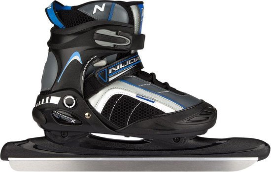 8716404282707 - Nordic skate - Semi-Softboot - Schwarz Silber Blau - 39