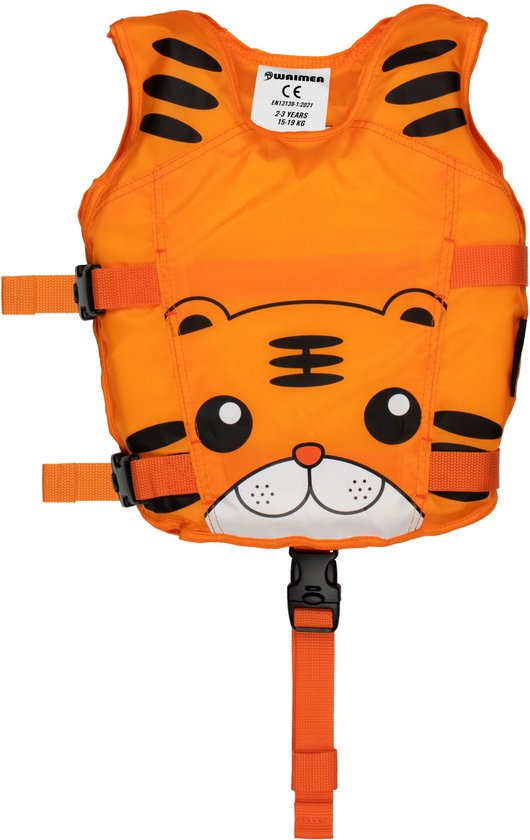 8716404345143 - - Schwimmweste Tier 2-3 Jahre - 15-19 Kg - Orange