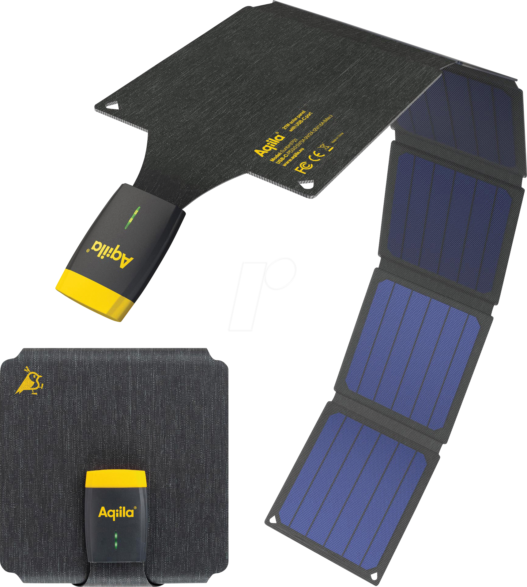 8716778932000 - SUB P21 - Mobiles Solar Panel 21 W USB-C