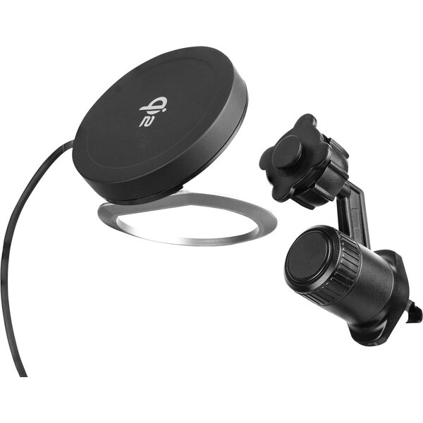 8716778935377 - Qi2 Kabelloses Magnetladegerät mit KFZ Halterung 15W 8716778935377 Aqiila