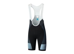 8717009449786 - TEAM Printed Bib Shorts Aqua Blue