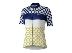 8717009452144 - Ws MIZUKI Short Sleeve Jersey White Navy