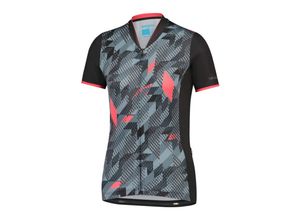 8717009495424 - Ws SAGAMI Short Sleeve Zip Jersey Black-Blue