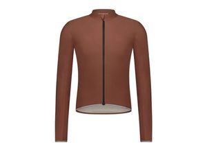 8717009507141 - EVOLVE All Seasons Merino Jersey Mirror Brown