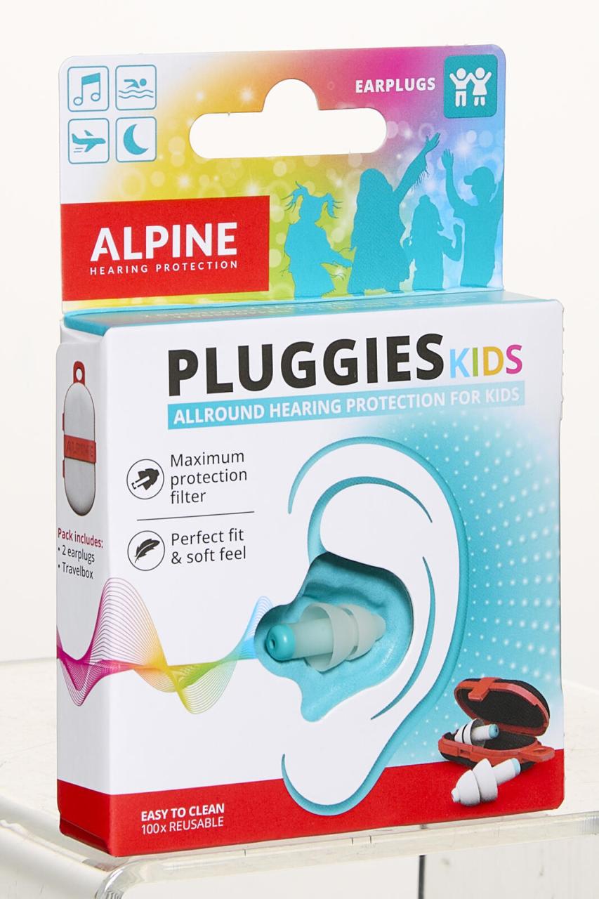 8717154023541 - PLUGGIES KIDS Ohrstöpsel 26 dB Kunststoff 8717154023541 ALPINE