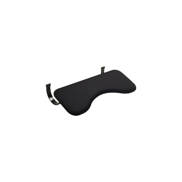 8717228184451 - BakkerElkhuizen Under Arm Support Handgelenksstütze Ergonomisch Schwarz (B x H x T) 560 x 25 x 220 mm