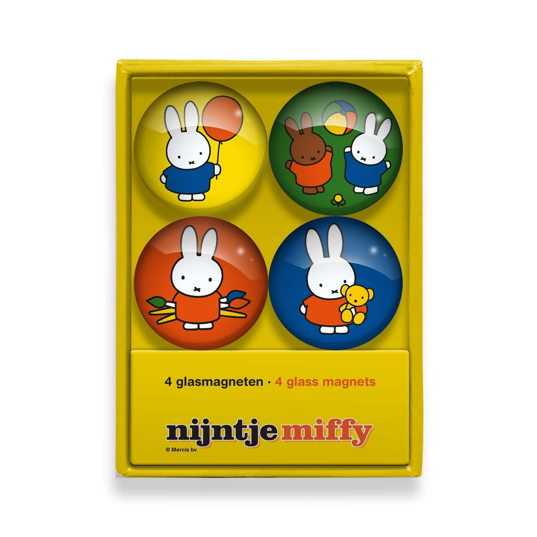 8717259162169 - Magnete Miffy-Glas (x4)