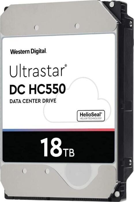 8717306633338 - WESTERN DIGITAL interne HDD-Festplatte Ultrastar DC HC550 18TB Festplatten Gr 18 TB schwarz (silber schwarz)