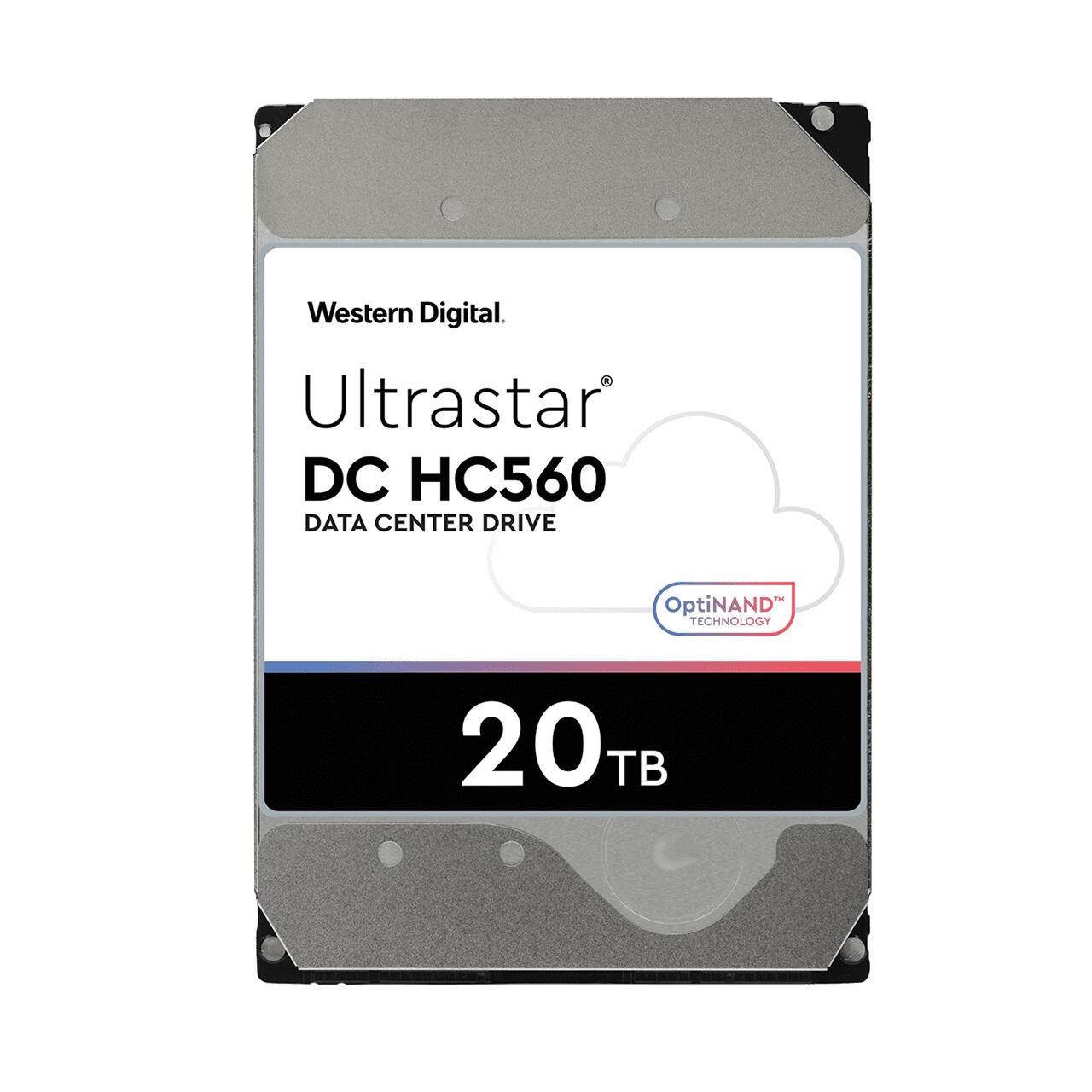 8717306634403 - WD Ultrastar DC HC560 SATA HDD 20 TB (SED)