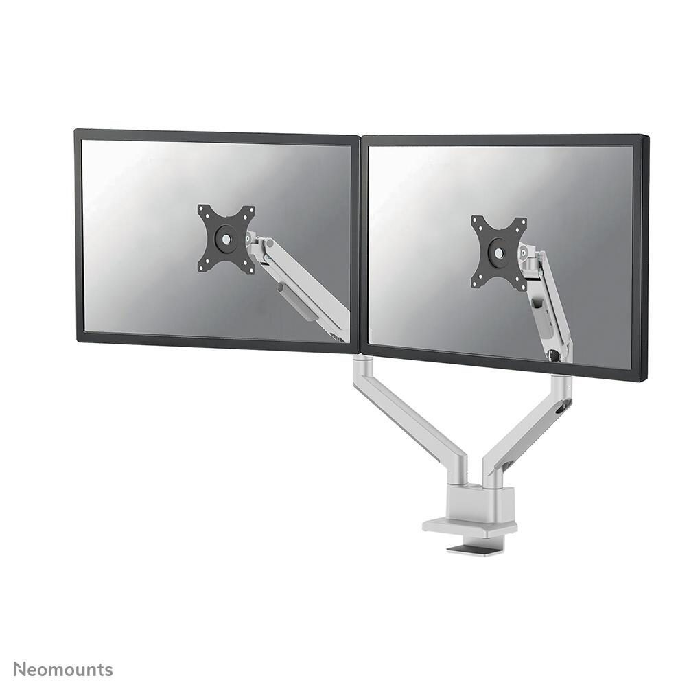 8717371443061 - Monitor-Halterung DS70-250SL2 silber für 2 Monitore Tischklemme Tischbohrung 8717371443061 Neomounts