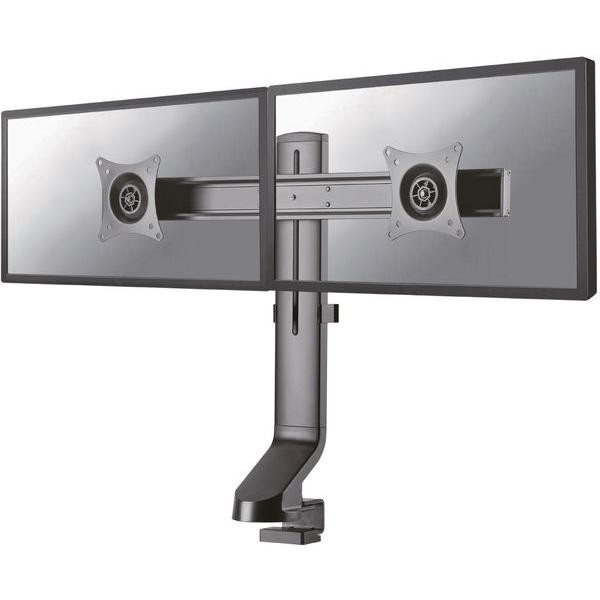 8717371446727 - Neomounts by Newstar FPMA-D860DBLACK 2fach Monitor-Tischhalterung 254 cm (10) - 686 cm (27) Neigbar Rotierbar Schwenkbar Schwarz