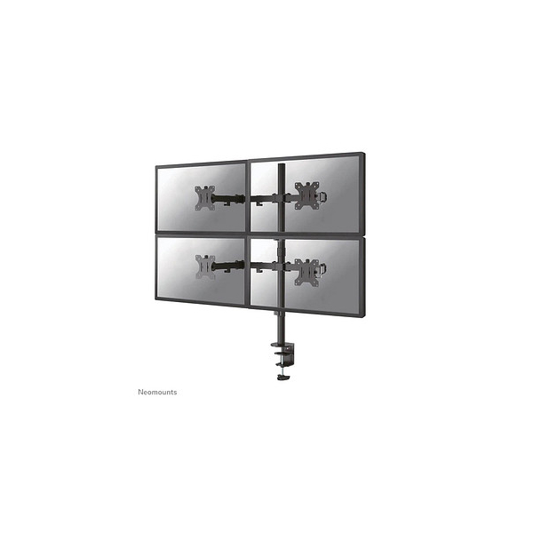 8717371449087 - Neomounts by Newstar FPMA-D550D4BLACK Monitor-Tischhalterung 330 cm (13) - 813 cm (32) Neigbar Rotierbar Schwenkbar