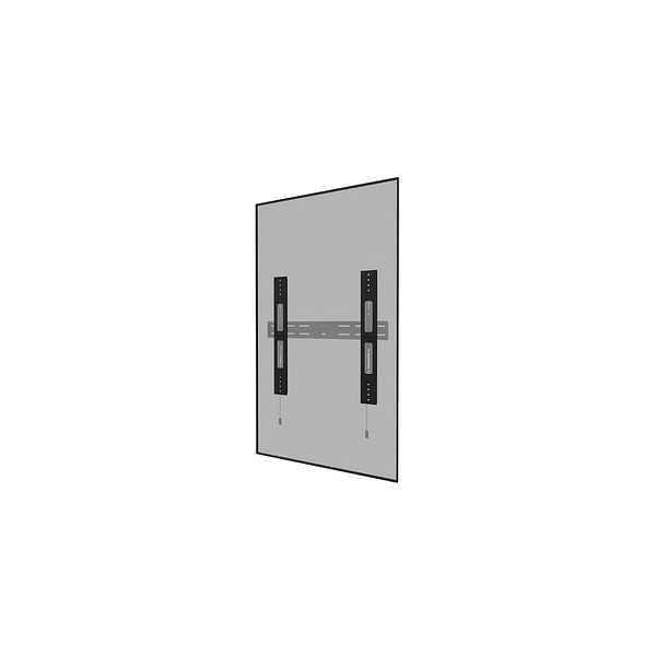 8717371449599 - by Newstar AWL-250BL16 - Befestigungskit (VESA extension kit) - für Flachbildschirm - Stahl - Schwarz - Wandmontage