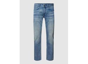 8717392082751 - Relaxed Fit Jeans mit Brand-Stitching