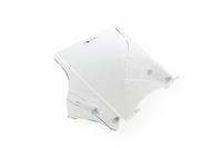 8717399990905 - Bakker Elkhuizen Laptop-Ständer Q-note 350 aus recyceltem Acryl klar