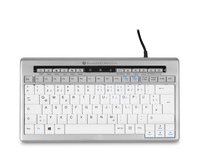 8717399991896 - BakkerElkhuizen S-board 840 Design USB Tastatur Deutsch QWERTZ Windows® Silber Weiß Multimediatasten Extragroße Tasten Ergonomisch 8717399991896 - BakkerElkhuizen S-board 840 Design USB Tastatur Deutsch QWERTZ Windows® Silber Weiß Multimediatasten Extragroße Tasten Ergonomisch