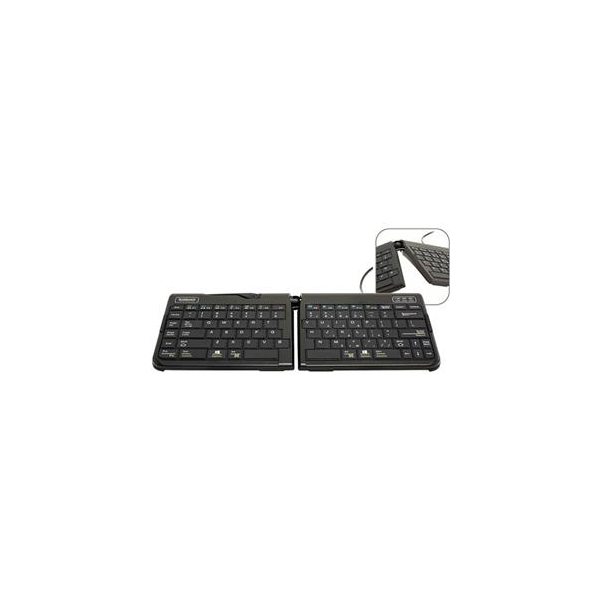 8717399995146 - Goldtouch Travel Go2 Tastatur DE QWERTZ schwarz 8717399995146 Bakker & Elkhuizen