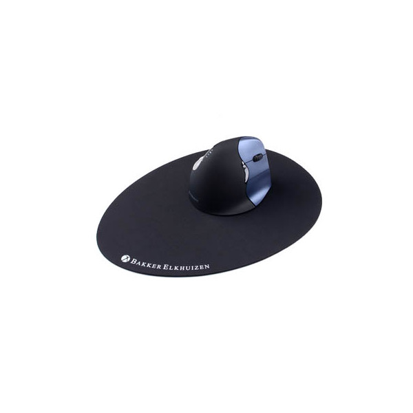 8717399995443 - BakkerElkhuizen The Egg Mauspad Ergonomisch Schwarz (B x H x T) 300 x 2 x 230 mm